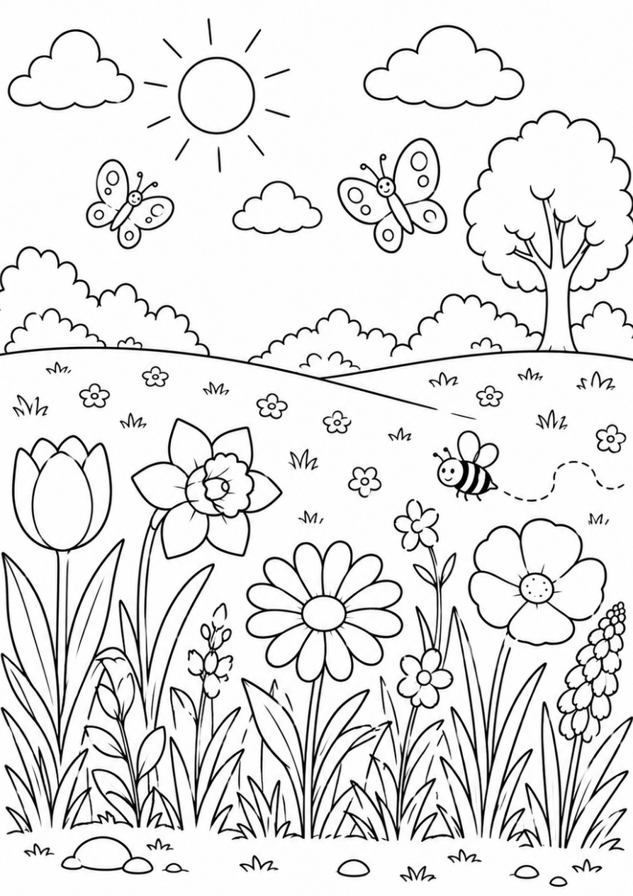 Prairie de Printemps