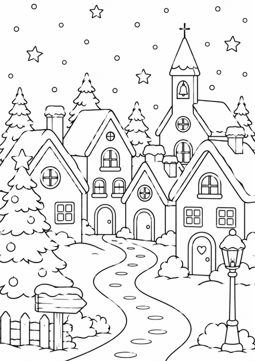 Village d'hiver